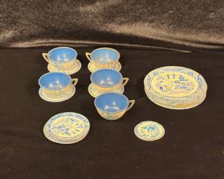 Antique child’s tea set