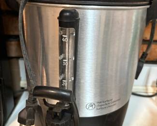 40 cup coffee maker