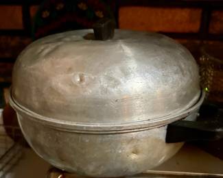 Vintage bread steamer from the 60's and other vintage cookware.