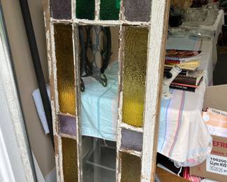 Large stain glass windows