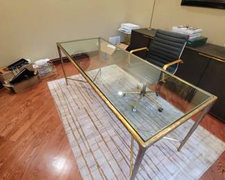 Office desk and chair