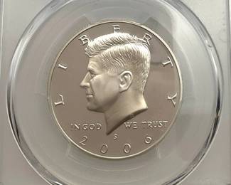 2006-S Silver Proof Kennedy Half Dollar