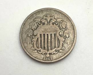 1867 US Shield Nickel