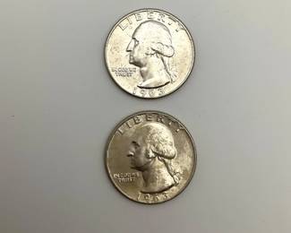 1963-D Washington Quarters