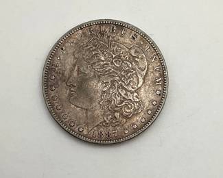 1887 Morgan Dollar
