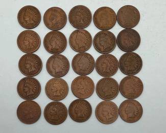 1880s Indian Head Cents