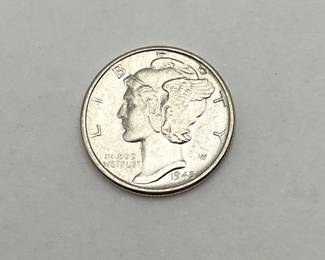 1945-D Mercury Dime
