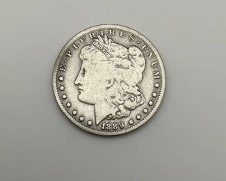 1889-O US Morgan Silver Dollar