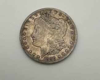 1890-O Morgan Dollar