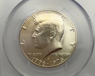1976-S Silver Kennedy Half Dollar