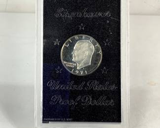 1971-S Proof Eisenhower Silver Dollar