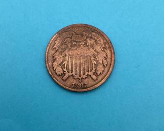1867- 2-Cent Piece