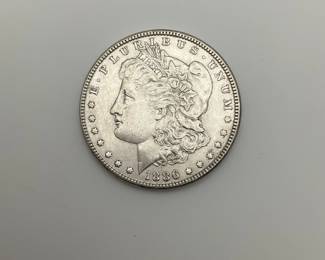 1886 US Morgan Silver Dollar