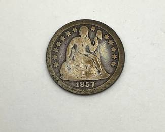 1857-O Seated Liberty Dime