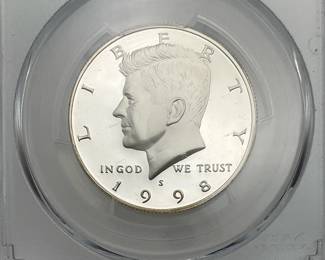 1998-S Silver Kennedy Half Dollar