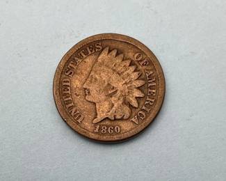 1860 Indian Head Cent