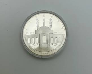 1984-S LA Olympics Commemorative Silver Dollar