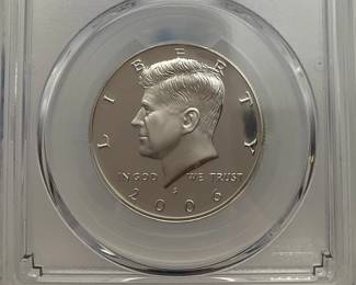 2006-S Silver Proof Kennedy Half Dollar