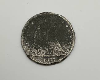 1877 Seated Liberty Half Dollar