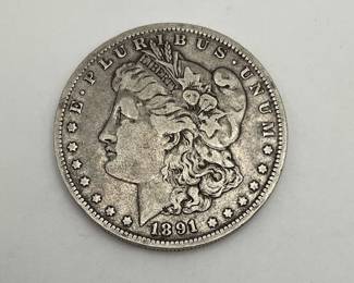 1891-O Morgan Dollar