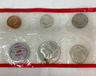 1963 Uncirculated Denver Mint Coin Set