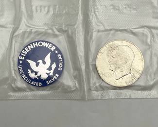1971-S Uncirculated Eisenhower Silver Dollar