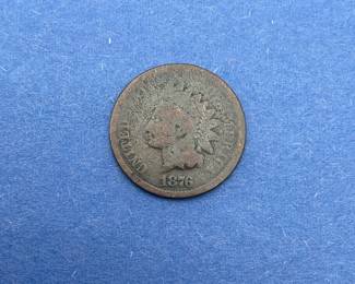 1876 Indian Head Cent
