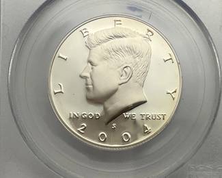 2004-S Silver Proof Kennedy Half Dollar