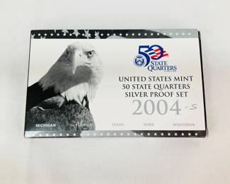 2004 US Mint State Quarters Proof Set