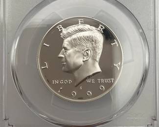 1999-S Silver Proof Kennedy Half Dollar