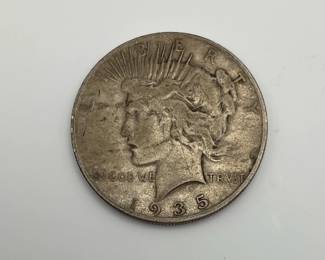 1935-S Peace Dollar