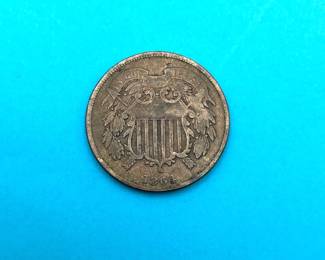 1864 2-Cent Piece