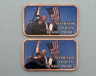 Trump Shot 1 Oz. Copper Bars
