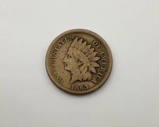 1863 Indian Cent