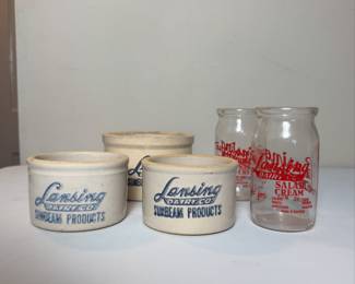 Lansing Dairy Company Items