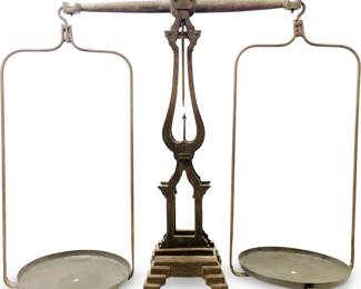 Antique Cast-Iron Balance Scale