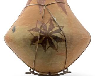 Antique Mexican Mata Ortiz Painted Vase