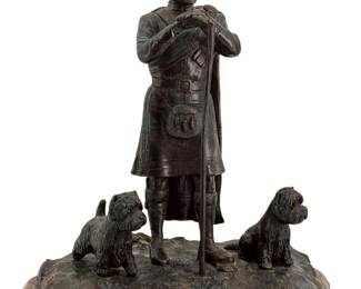 Dannyquest Designs Bronze Highland Clan Sculpture