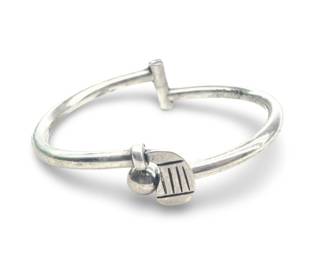 Taxco Mexico Sterling Silver Golf Motif Bracelet