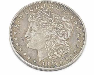 Stunning 1921 Morgan Silver Dollar Mint Details