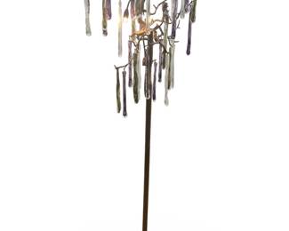 Serip Glamour Stalagmite Glass Floor Lamp