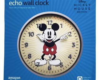 Disney Echo Mickey Mouse Wall Clock