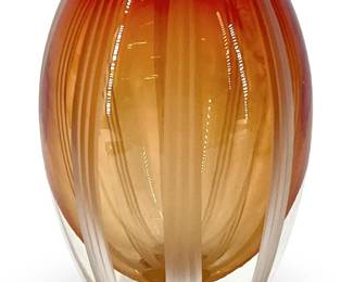 Evolution by Waterford Crystal Orange Vase