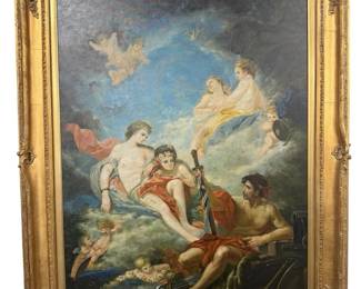 Signed J One’ll Venus In Vulcan Forge Oil