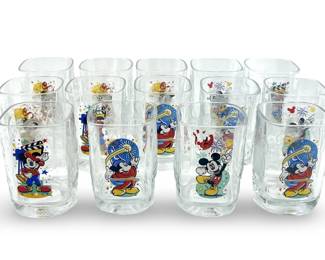 14pc 2000’s McDonald’s Disney Mickey Glassware