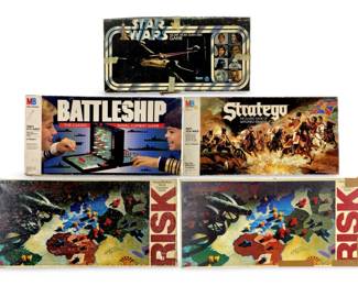 5pc Vintage Strategy Games
