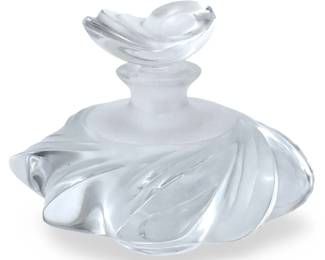 Lalique French Crystal Perfume Bottle