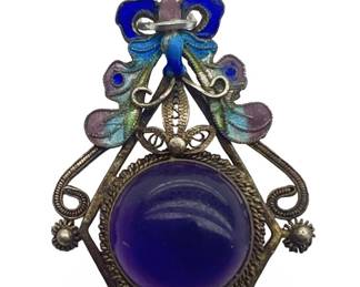 Sterling Silver Art Nouveau Filigree Butterfly
