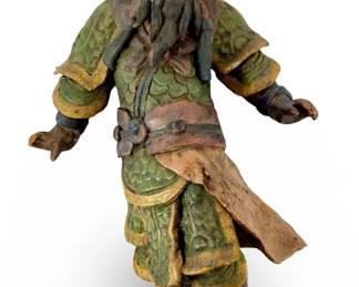 Antique Figural Chinese Roof Tile Adornment
