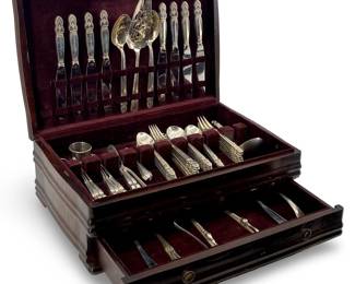 3,066g+ Sterling Silver Flatware Collection